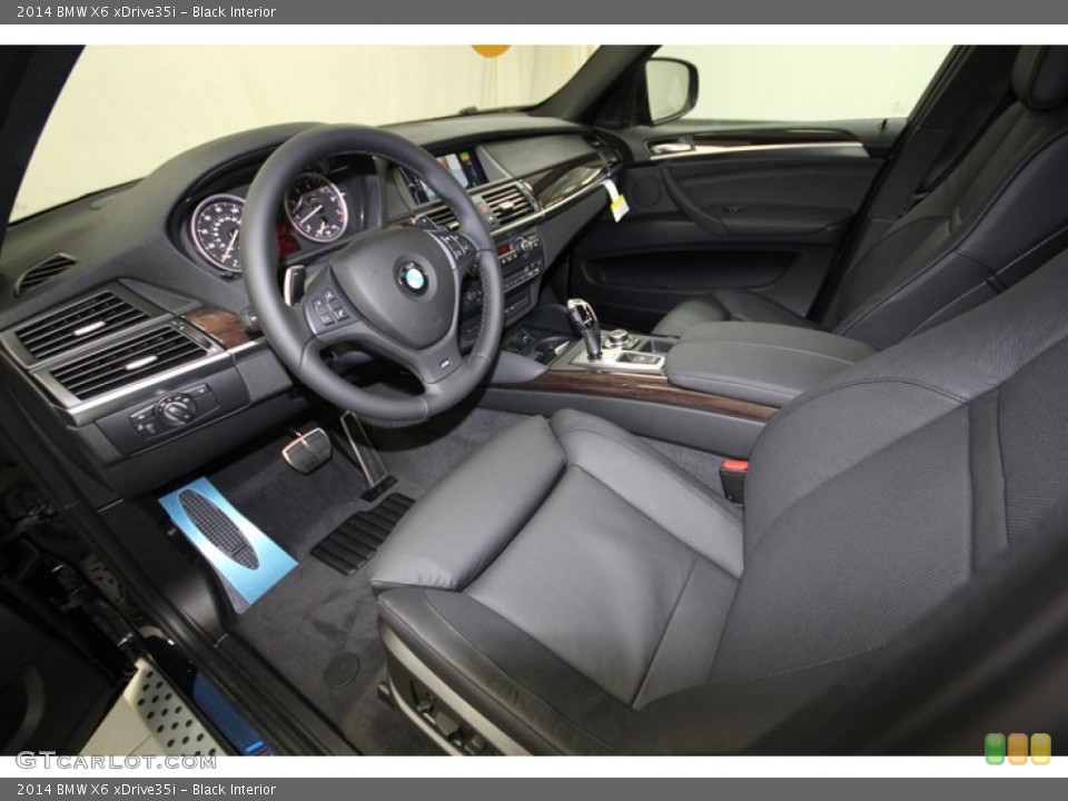 Black Interior Prime Interior for the 2014 BMW X6 xDrive35i #83651489