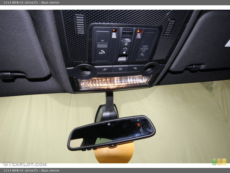Black Interior Controls for the 2014 BMW X6 xDrive35i #83651617