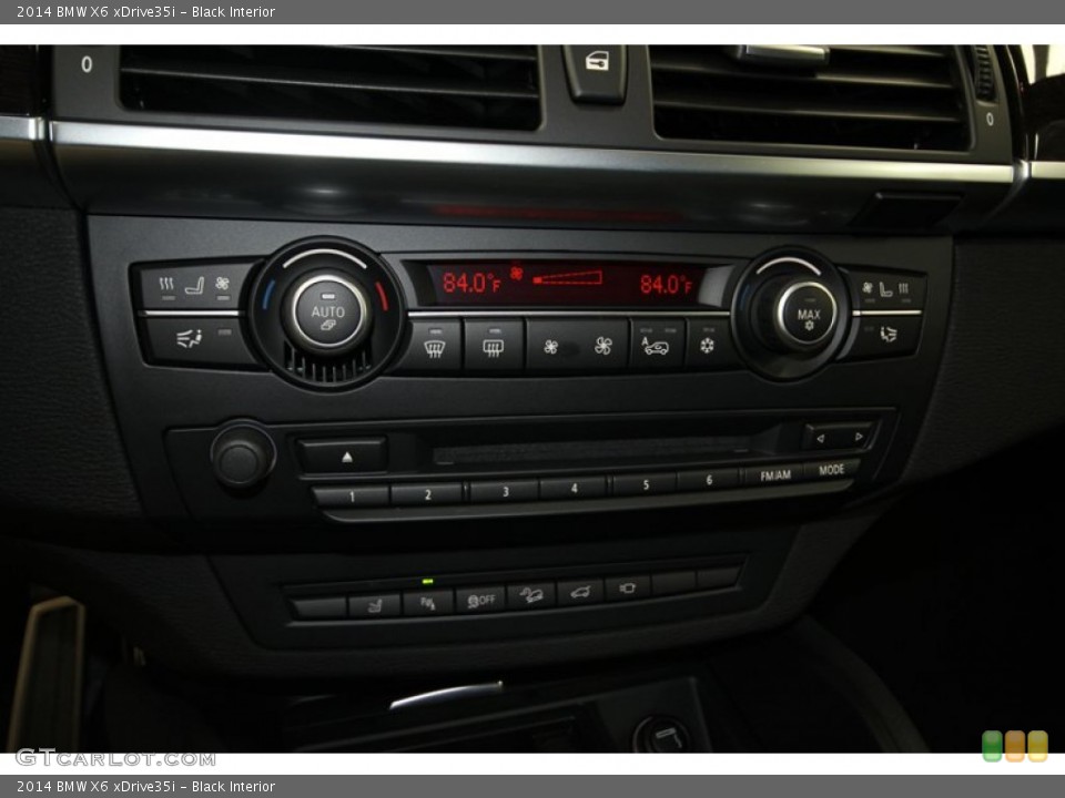 Black Interior Controls for the 2014 BMW X6 xDrive35i #83651716