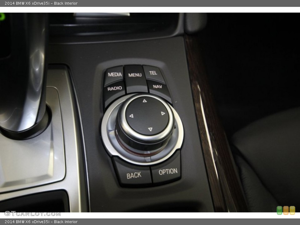 Black Interior Controls for the 2014 BMW X6 xDrive35i #83651764