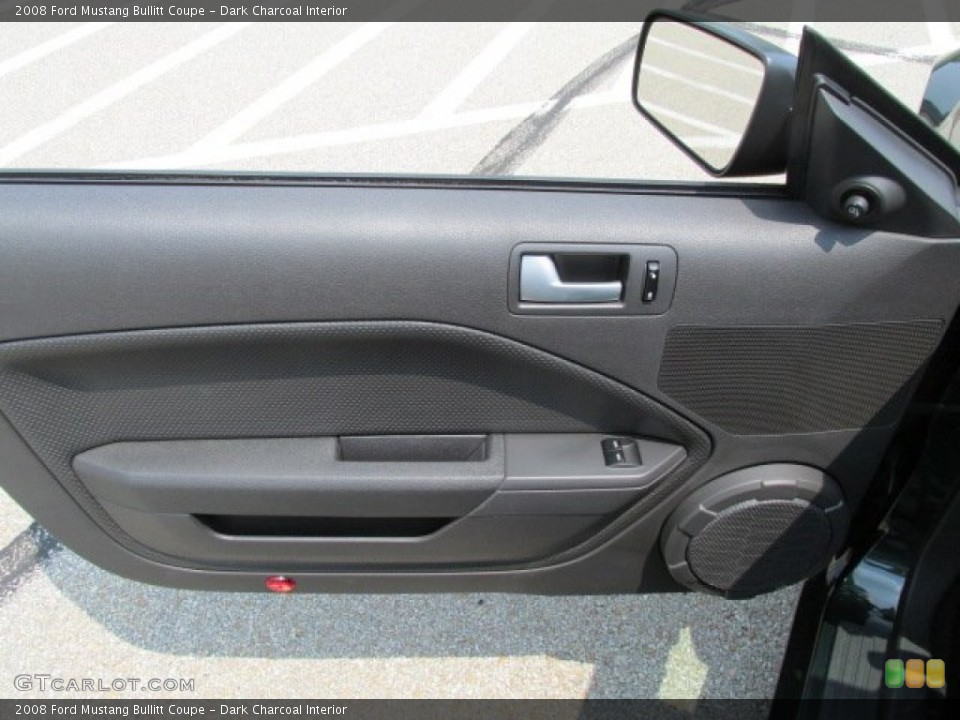 Dark Charcoal Interior Door Panel for the 2008 Ford Mustang Bullitt Coupe #83652124