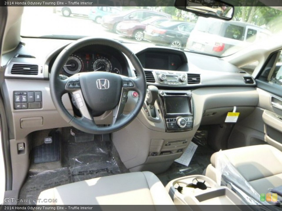 Truffle Interior Dashboard for the 2014 Honda Odyssey Touring Elite #83654359