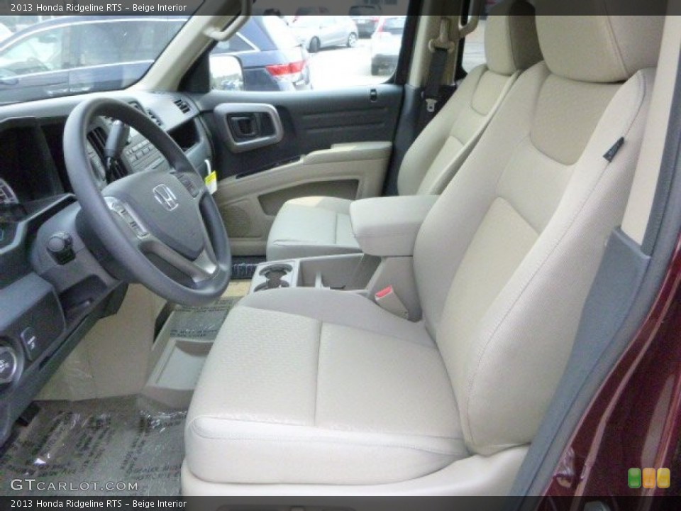 Beige Interior Photo for the 2013 Honda Ridgeline RTS #83654740