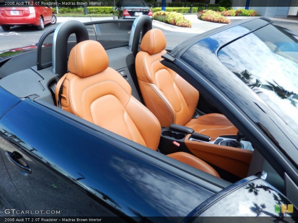Madras Brown Interior Front Seat for the 2008 Audi TT 2.0T Roadster #83659826