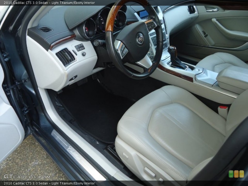 Light Titanium/Ebony Interior Photo for the 2010 Cadillac CTS 3.0 Sedan #83659897