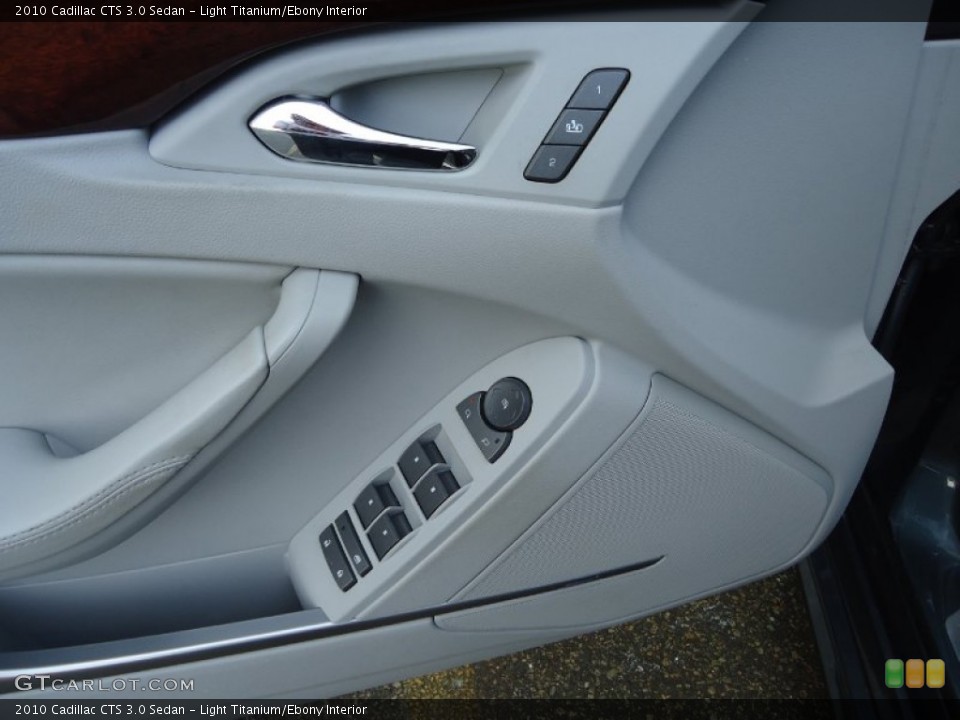 Light Titanium/Ebony Interior Door Panel for the 2010 Cadillac CTS 3.0 Sedan #83659941