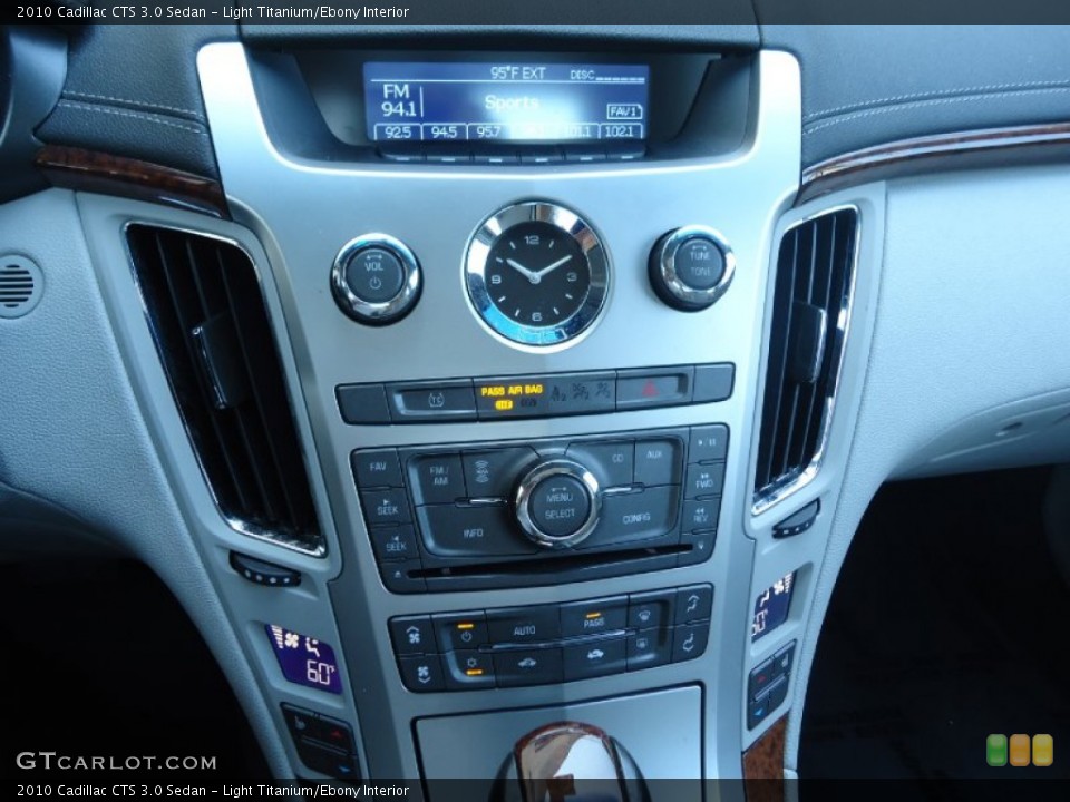 Light Titanium/Ebony Interior Controls for the 2010 Cadillac CTS 3.0 Sedan #83660002