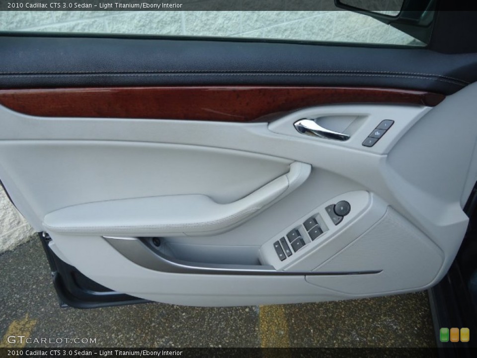 Light Titanium/Ebony Interior Door Panel for the 2010 Cadillac CTS 3.0 Sedan #83660317