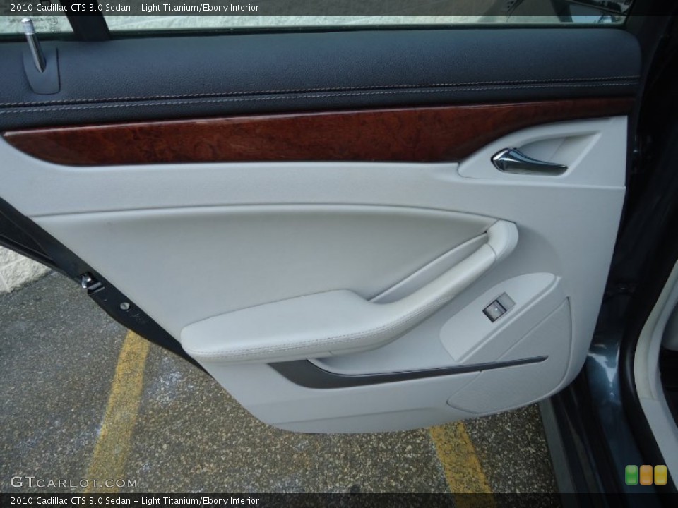 Light Titanium/Ebony Interior Door Panel for the 2010 Cadillac CTS 3.0 Sedan #83660335