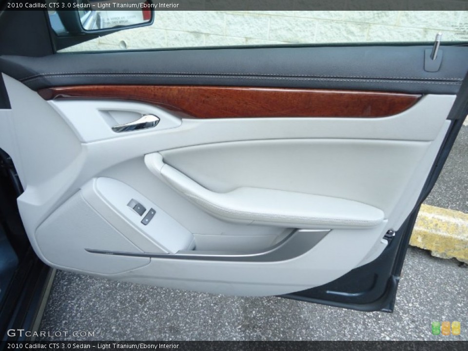 Light Titanium/Ebony Interior Door Panel for the 2010 Cadillac CTS 3.0 Sedan #83660356