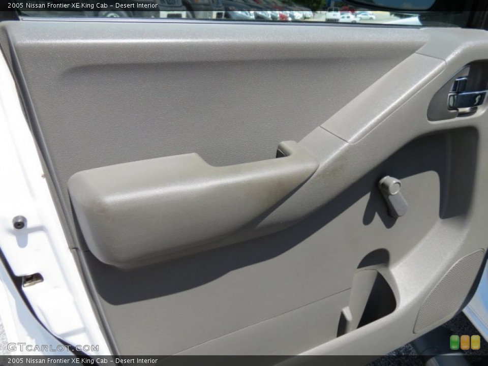 Desert Interior Door Panel for the 2005 Nissan Frontier XE King Cab #83663755