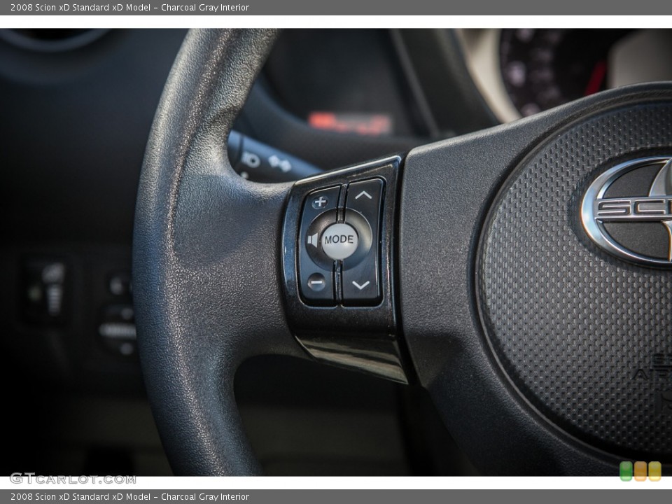 Charcoal Gray Interior Controls for the 2008 Scion xD  #83665177