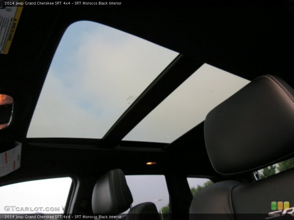 SRT Morocco Black Interior Sunroof for the 2014 Jeep Grand Cherokee SRT 4x4 #83667576
