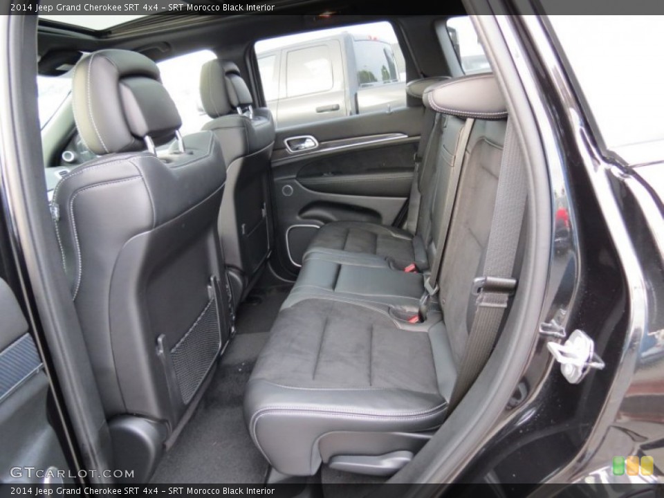 SRT Morocco Black Interior Rear Seat for the 2014 Jeep Grand Cherokee SRT 4x4 #83667598