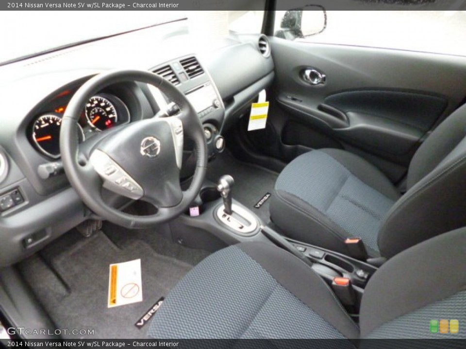 Charcoal Interior Prime Interior for the 2014 Nissan Versa Note SV w/SL Package #83669959