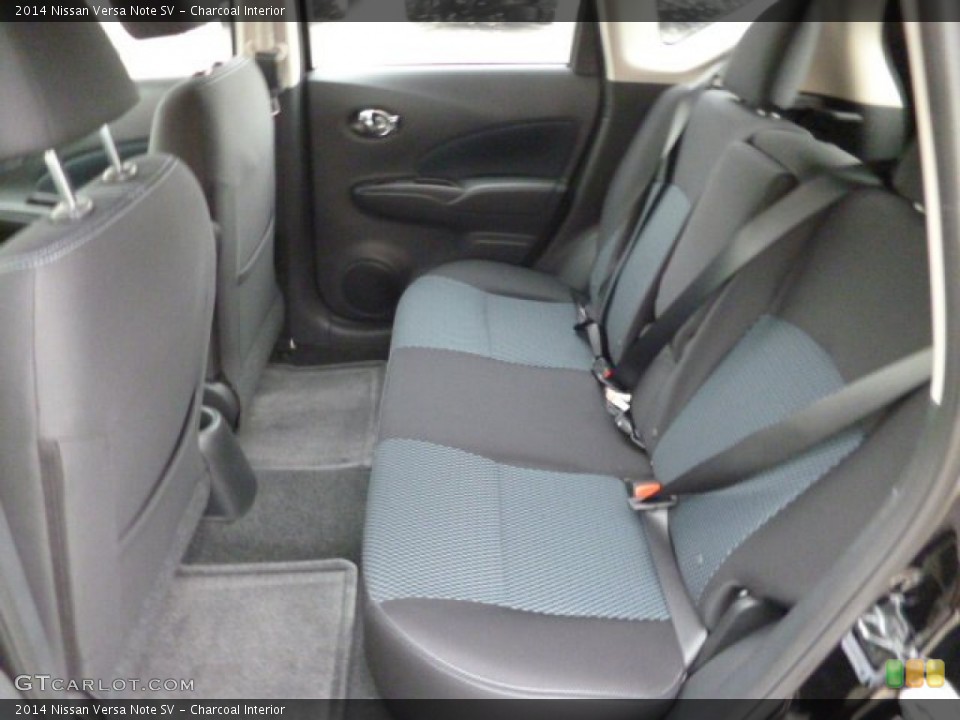 Charcoal Interior Rear Seat for the 2014 Nissan Versa Note SV #83670322