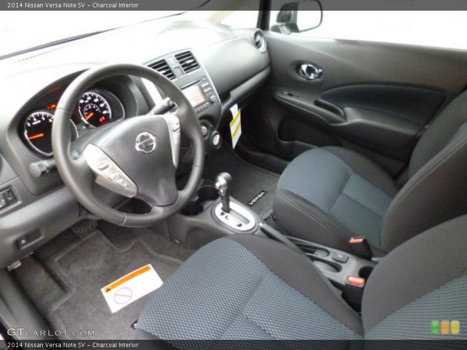 Charcoal Interior Prime Interior for the 2014 Nissan Versa Note SV #83670379