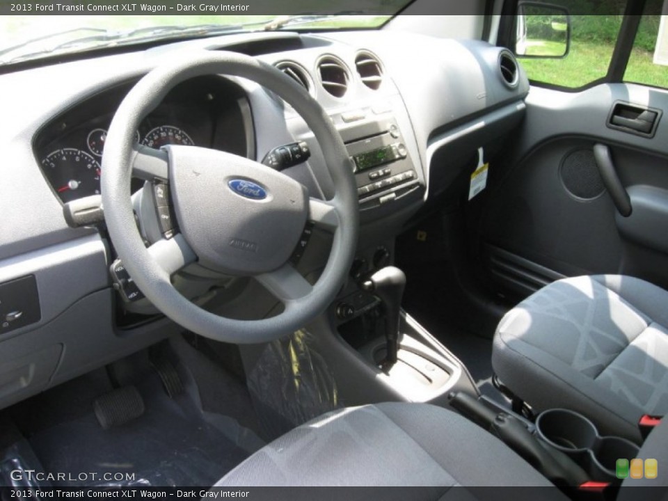 Dark Gray Interior Prime Interior for the 2013 Ford Transit Connect XLT Wagon #83672845