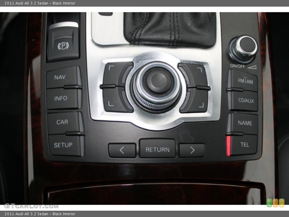 Black Interior Controls for the 2011 Audi A6 3.2 Sedan #83675539