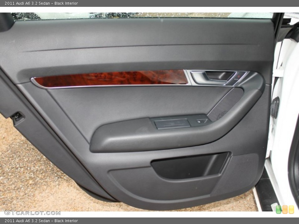Black Interior Door Panel for the 2011 Audi A6 3.2 Sedan #83675593