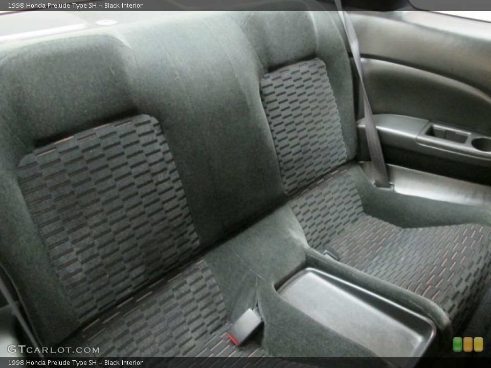 Black Interior Rear Seat for the 1998 Honda Prelude Type SH #83679889