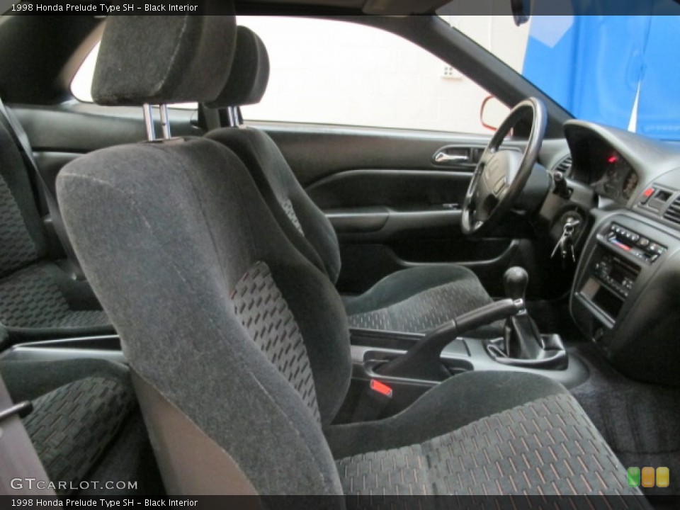 Black 1998 Honda Prelude Interiors