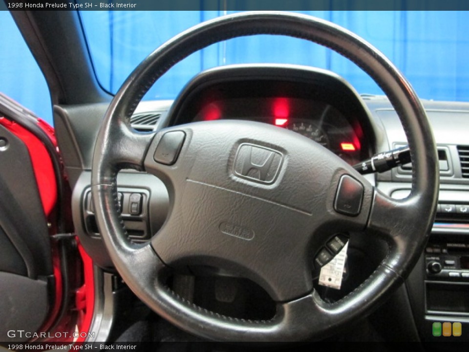 Black Interior Steering Wheel for the 1998 Honda Prelude Type SH #83680000