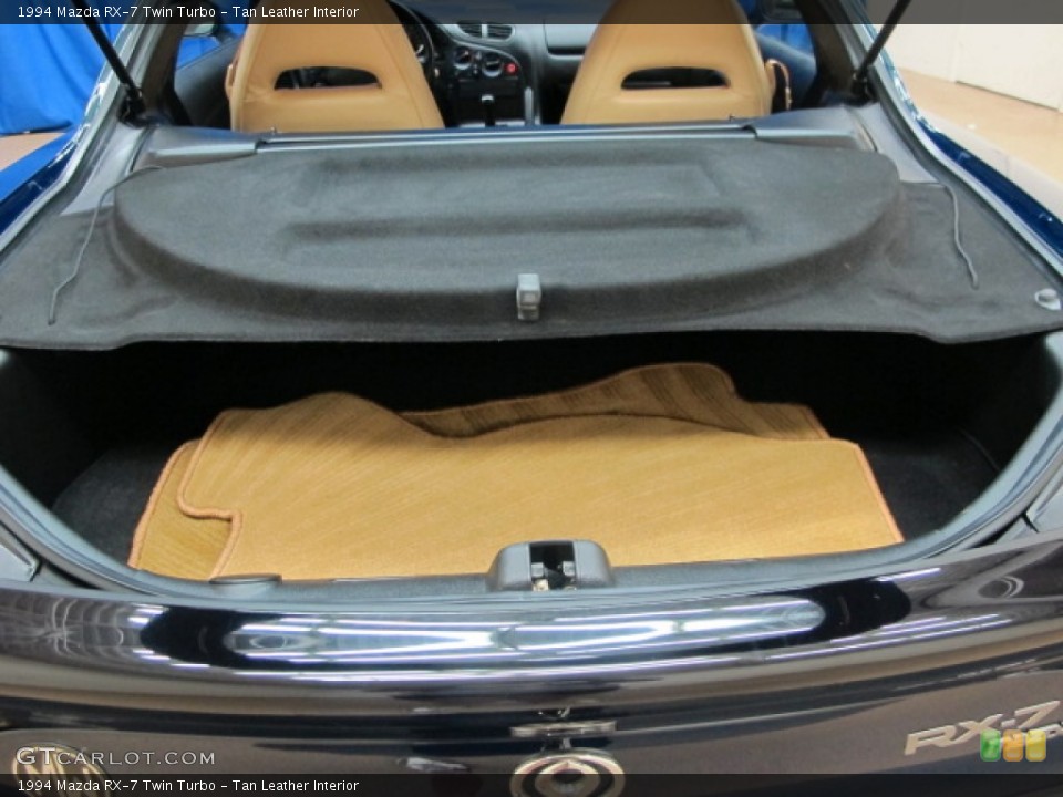 Tan Leather Interior Trunk for the 1994 Mazda RX-7 Twin Turbo #83680212