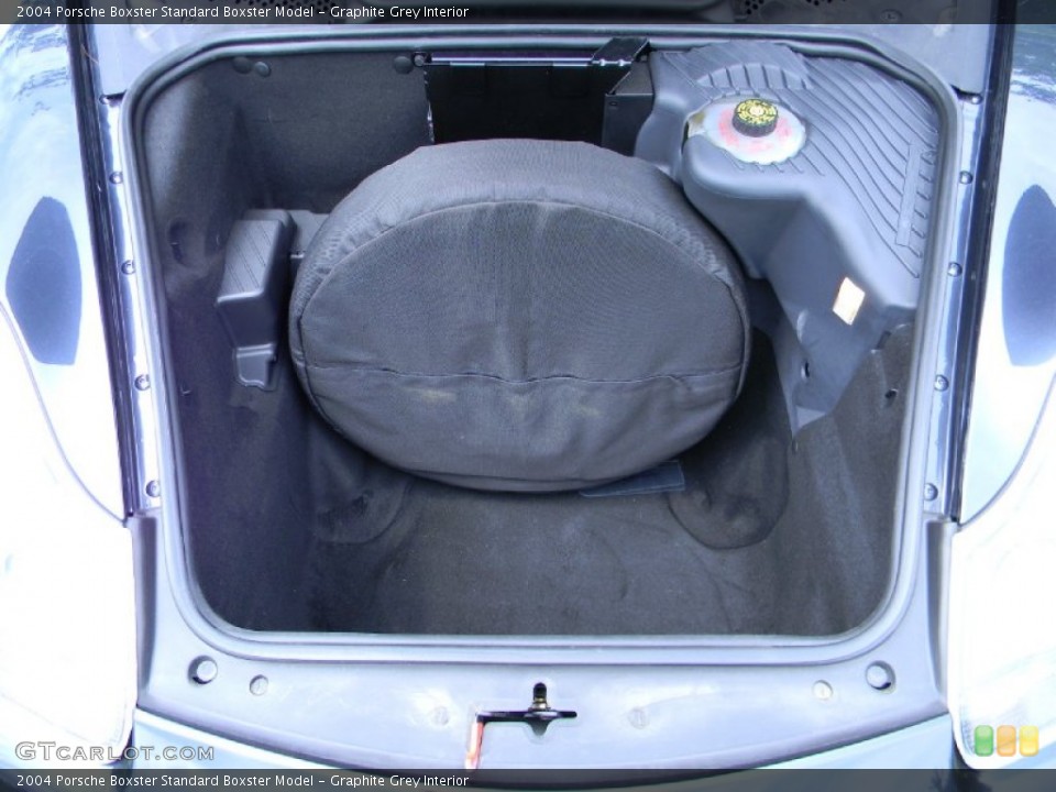Graphite Grey Interior Trunk for the 2004 Porsche Boxster  #83683291