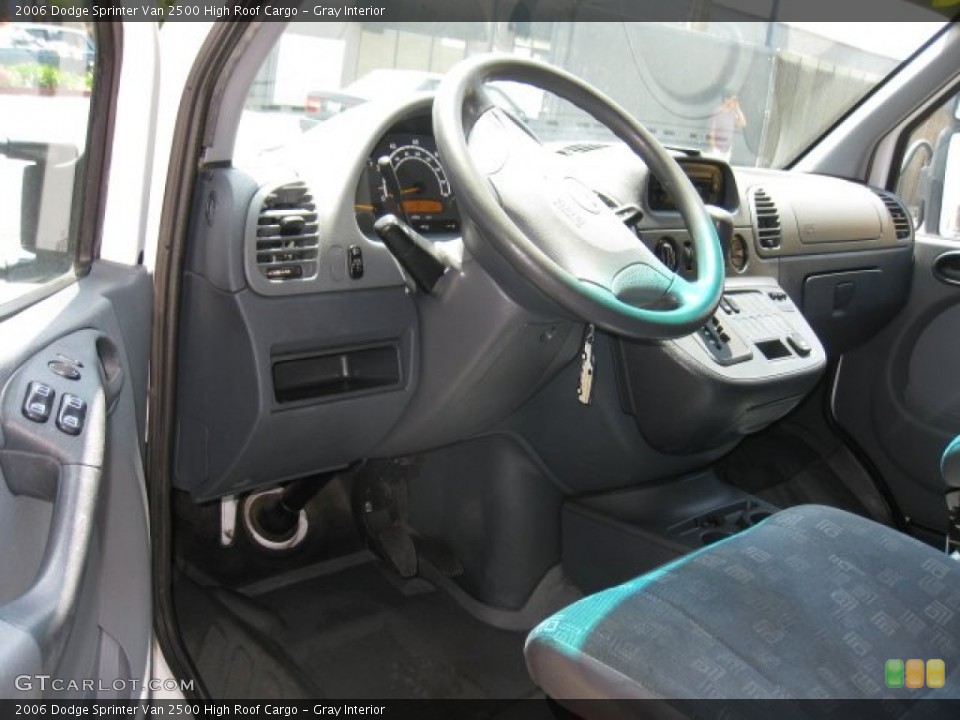 Gray Interior Photo for the 2006 Dodge Sprinter Van 2500 High Roof Cargo #83686570
