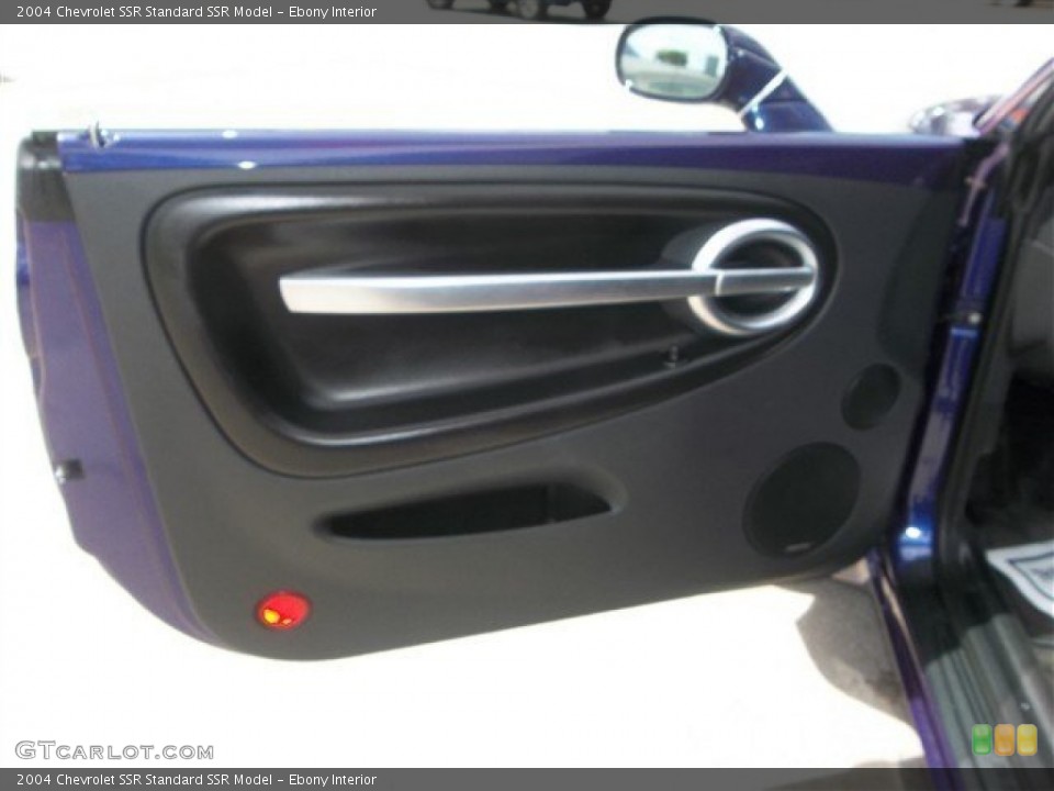 Ebony Interior Door Panel for the 2004 Chevrolet SSR  #83688334