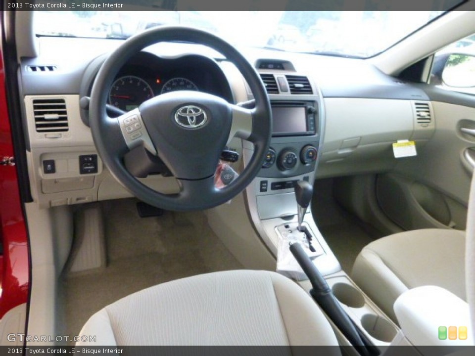 Bisque Interior Prime Interior for the 2013 Toyota Corolla LE #83688751