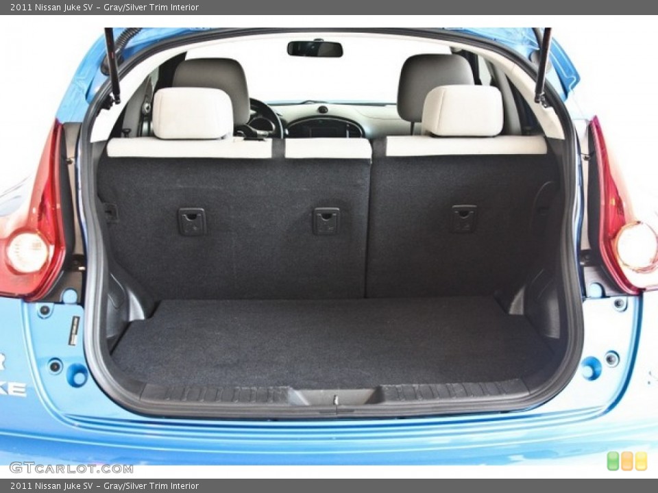Gray/Silver Trim Interior Trunk for the 2011 Nissan Juke SV #83690131
