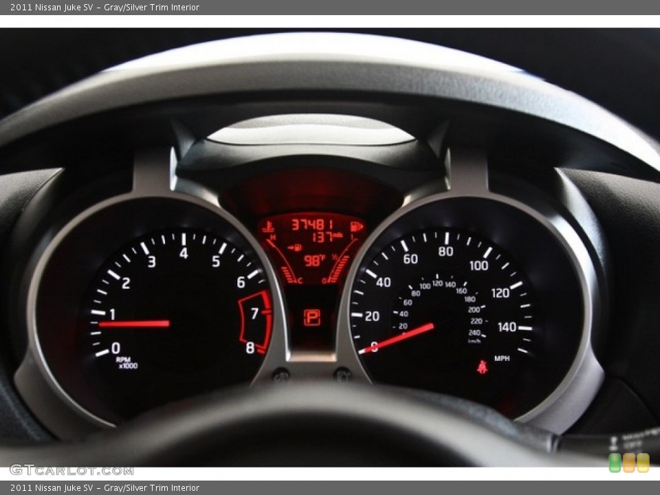 Gray/Silver Trim Interior Gauges for the 2011 Nissan Juke SV #83690209