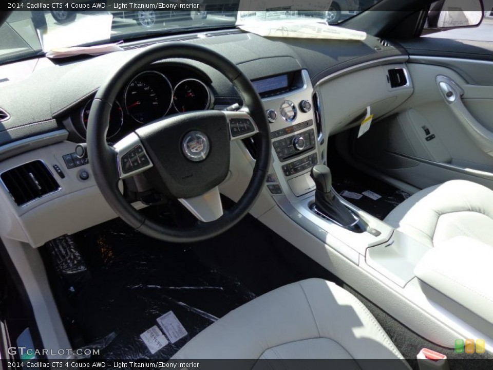Light Titanium/Ebony Interior Prime Interior for the 2014 Cadillac CTS 4 Coupe AWD #83693296