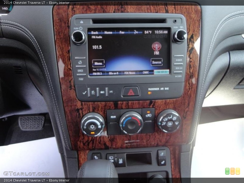 Ebony Interior Controls for the 2014 Chevrolet Traverse LT #83693332