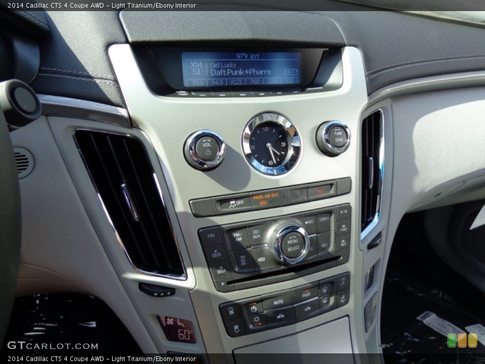 Light Titanium/Ebony Interior Controls for the 2014 Cadillac CTS 4 Coupe AWD #83693476