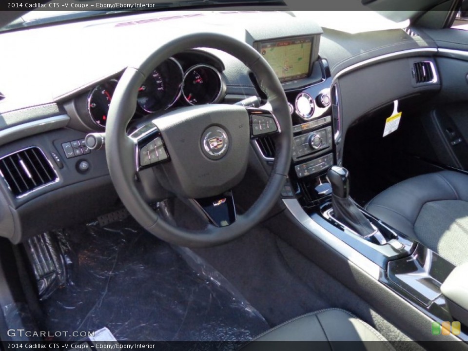 Ebony/Ebony Interior Prime Interior for the 2014 Cadillac CTS -V Coupe #83693836