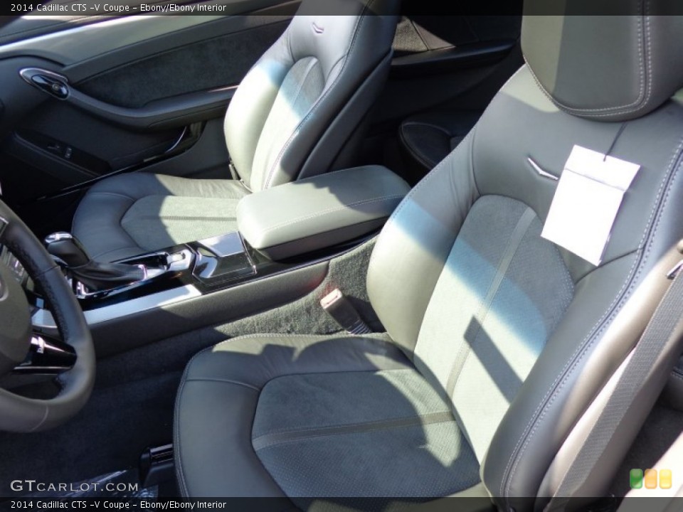 Ebony/Ebony Interior Front Seat for the 2014 Cadillac CTS -V Coupe #83693857