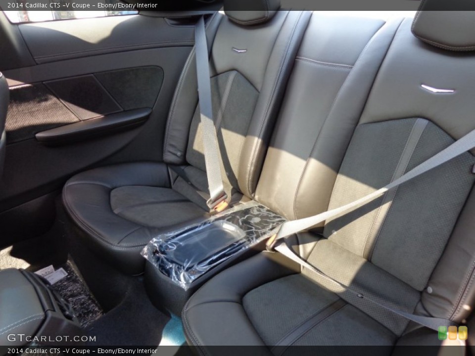 Ebony/Ebony Interior Rear Seat for the 2014 Cadillac CTS -V Coupe #83693893