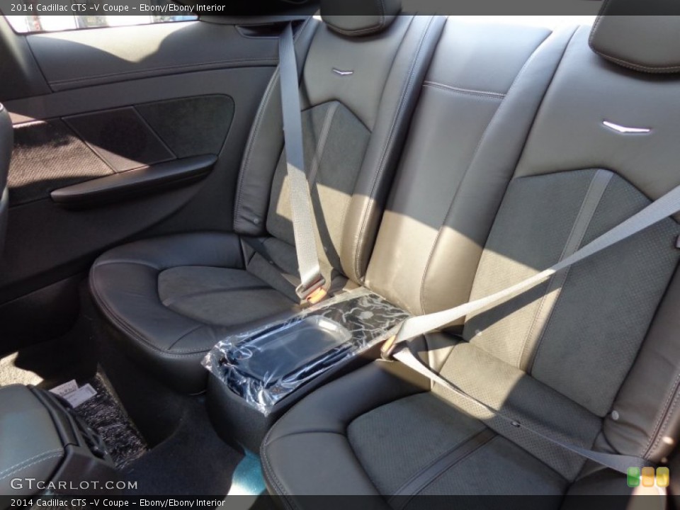 Ebony/Ebony Interior Rear Seat for the 2014 Cadillac CTS -V Coupe #83693893