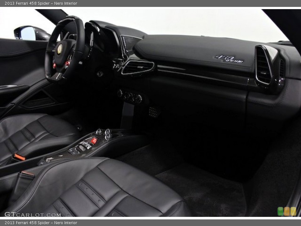 Nero Interior Dashboard for the 2013 Ferrari 458 Spider #83693947
