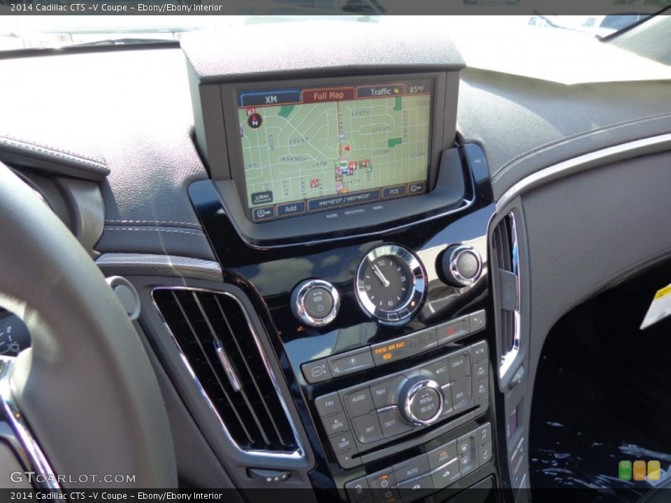 Ebony/Ebony Interior Controls for the 2014 Cadillac CTS -V Coupe #83694046
