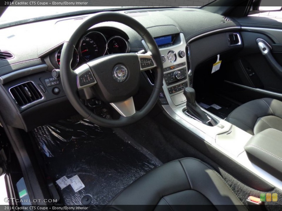 Ebony/Ebony Interior Prime Interior for the 2014 Cadillac CTS Coupe #83694337