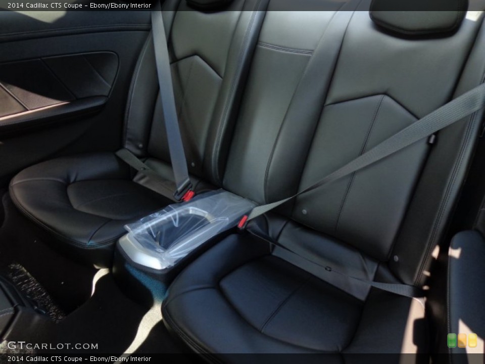 Ebony/Ebony Interior Rear Seat for the 2014 Cadillac CTS Coupe #83694388