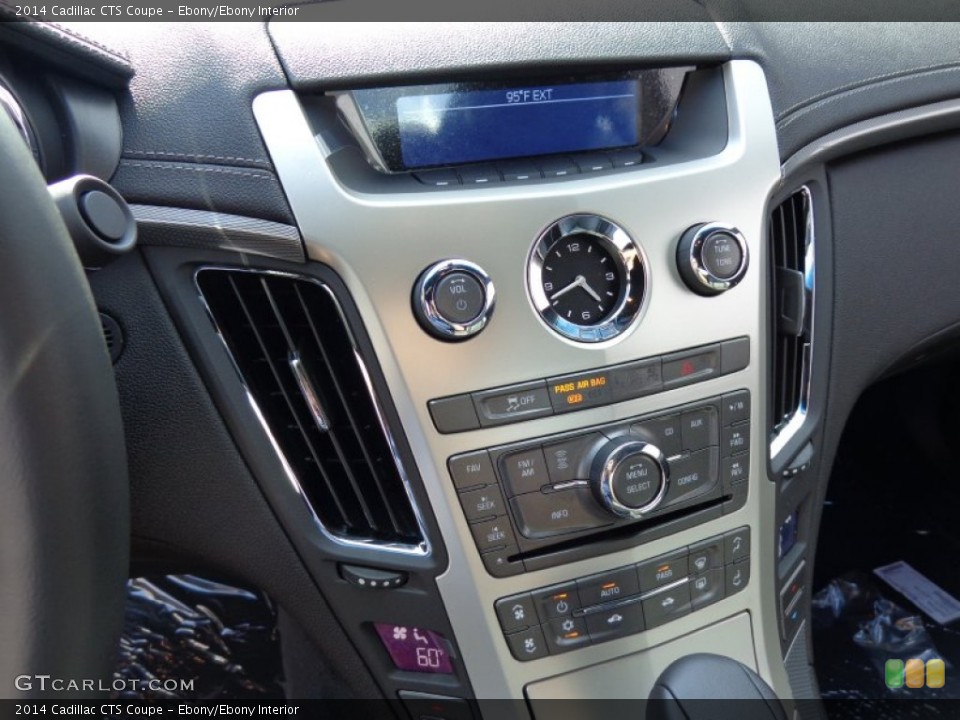Ebony/Ebony Interior Controls for the 2014 Cadillac CTS Coupe #83694541