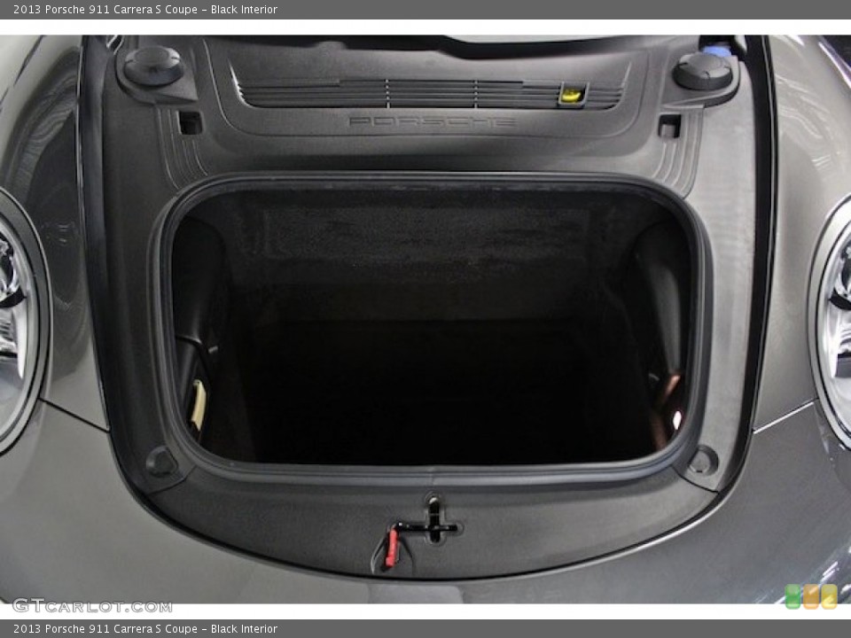 Black Interior Trunk for the 2013 Porsche 911 Carrera S Coupe #83694682