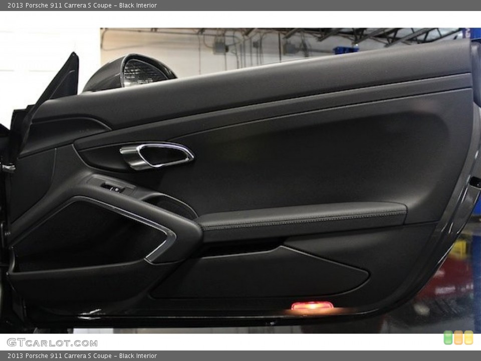 Black Interior Door Panel for the 2013 Porsche 911 Carrera S Coupe #83694883