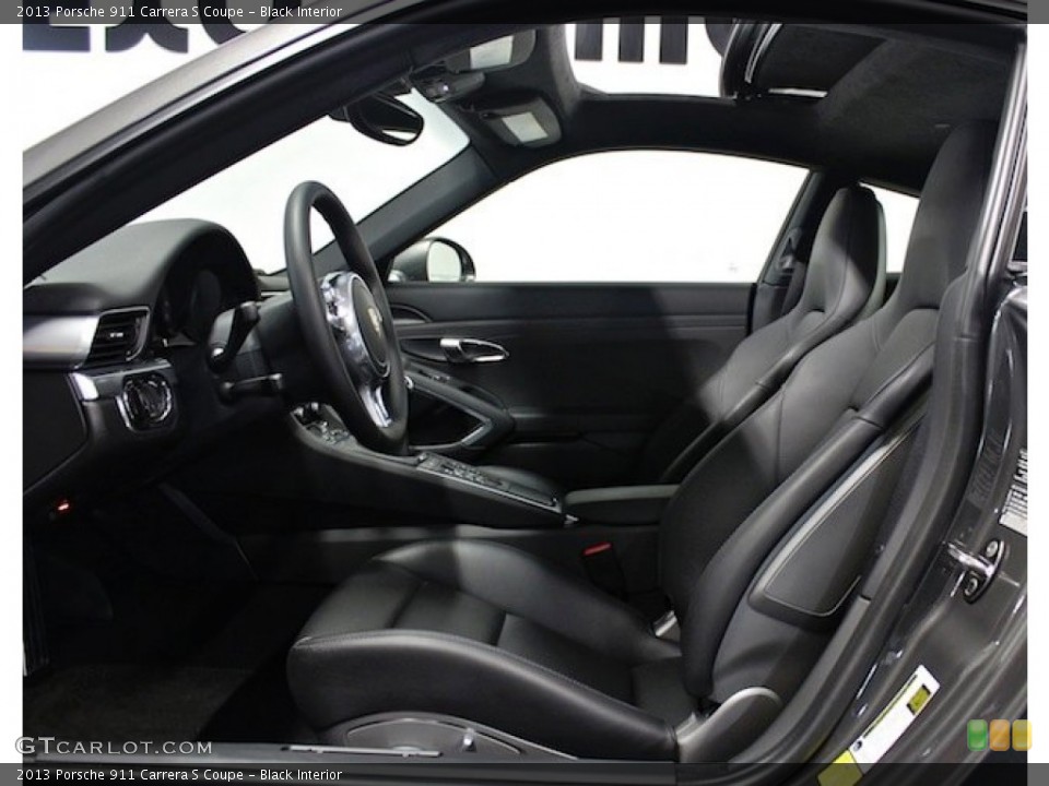 Black Interior Photo for the 2013 Porsche 911 Carrera S Coupe #83694923