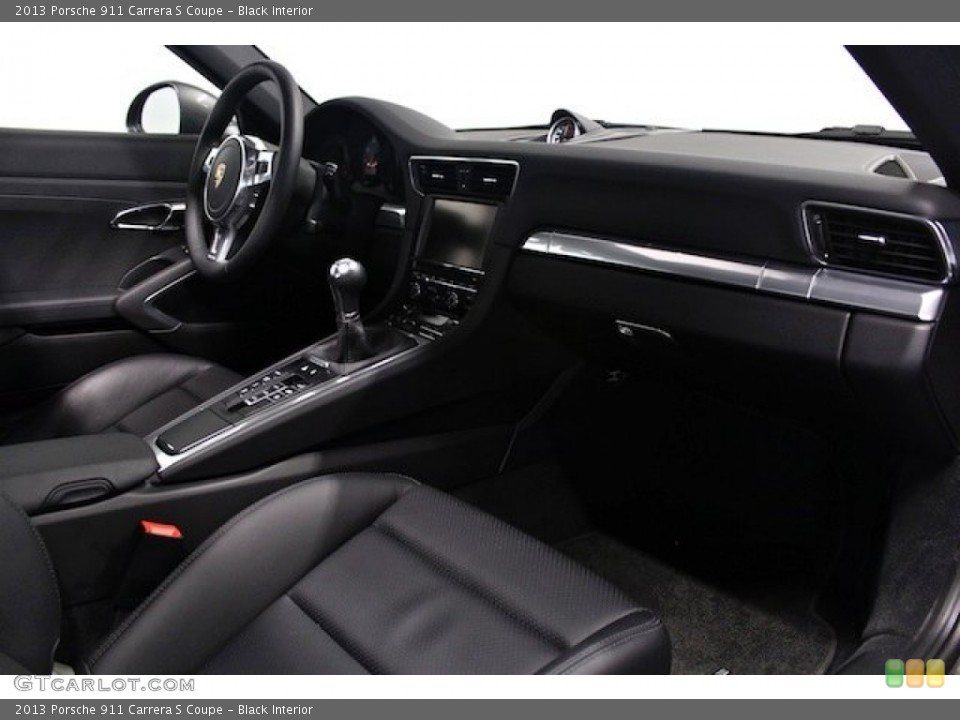 Black Interior Dashboard for the 2013 Porsche 911 Carrera S Coupe #83695135